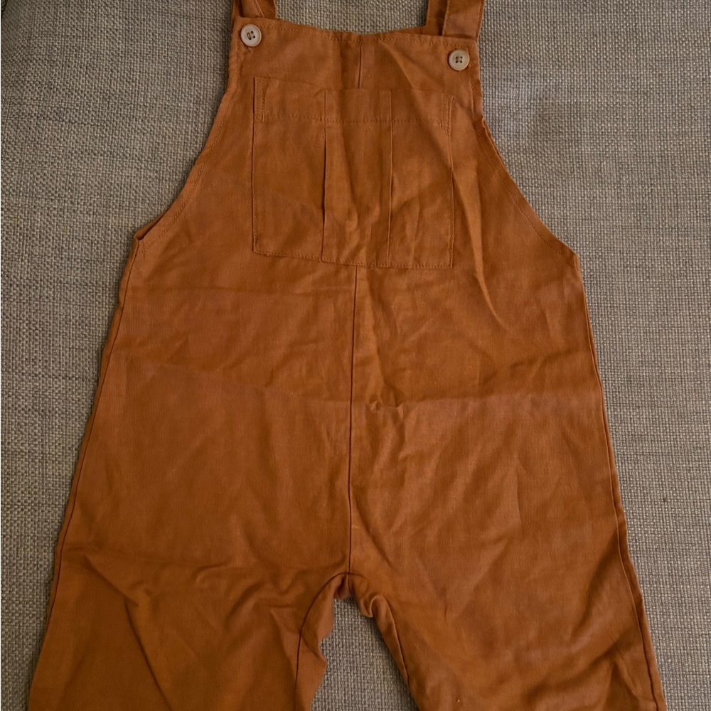 Zara Tan Overalls